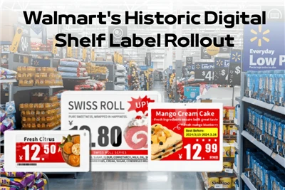 Издавање на етикетата за историска дигитална полица на Walmart